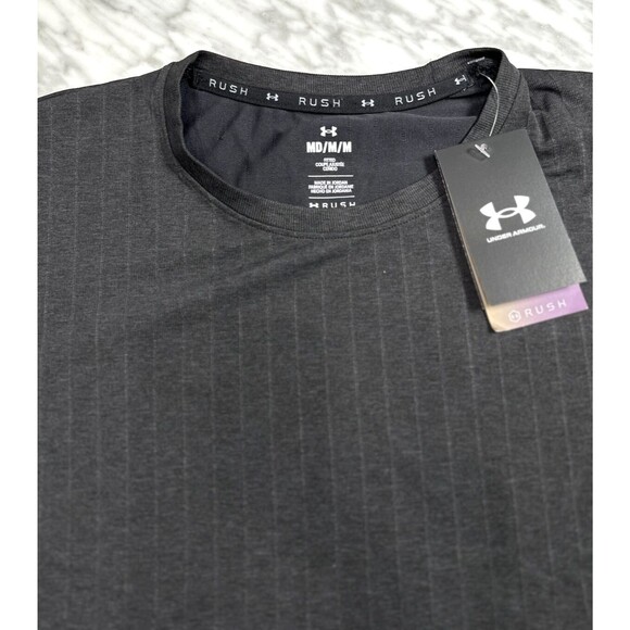 Under Armour Rush Celliant Athletic Gray Mens Medium Breathable jersey 1373724 - Picture 5 of 10